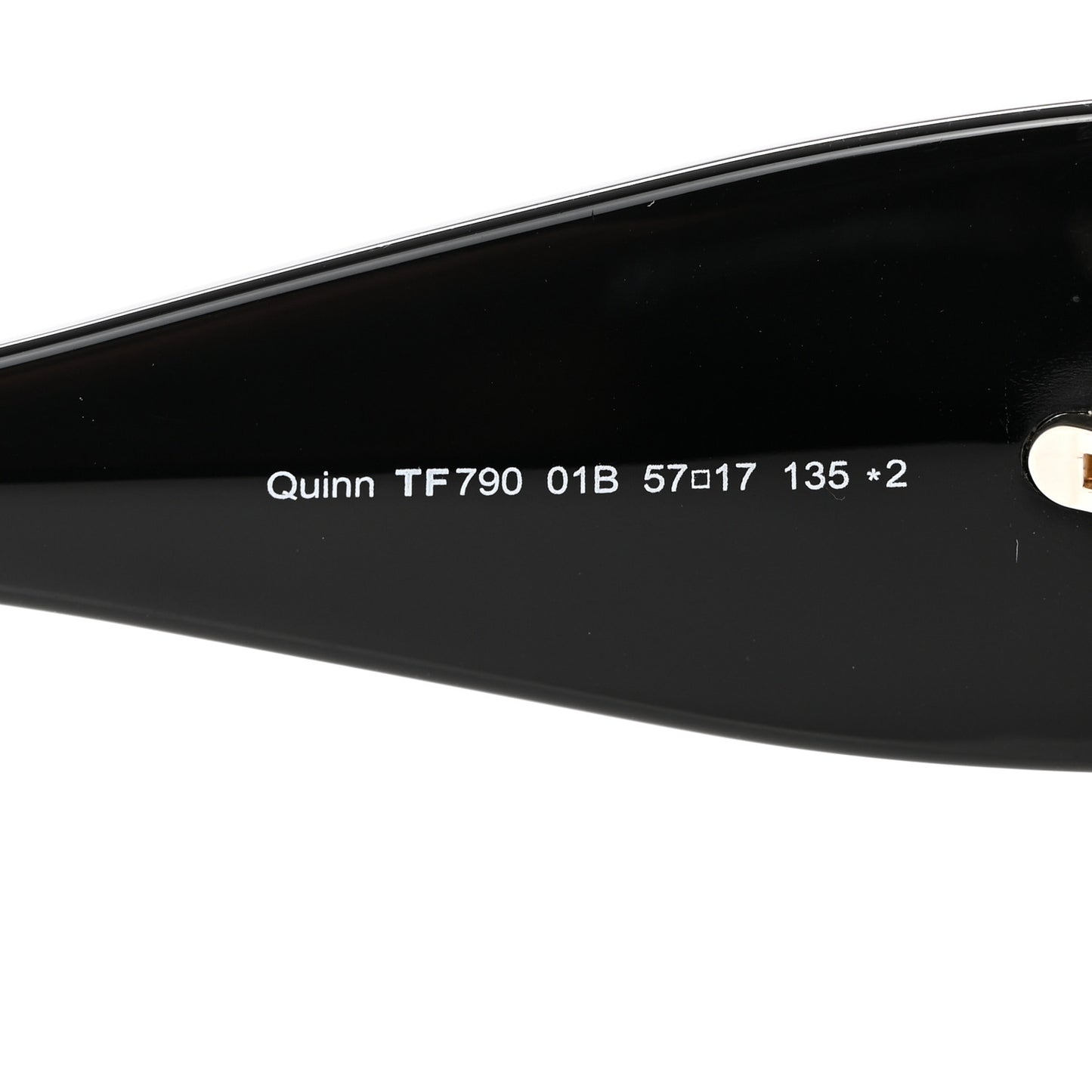 Acetate Quinn Sunglasses TF790 Black