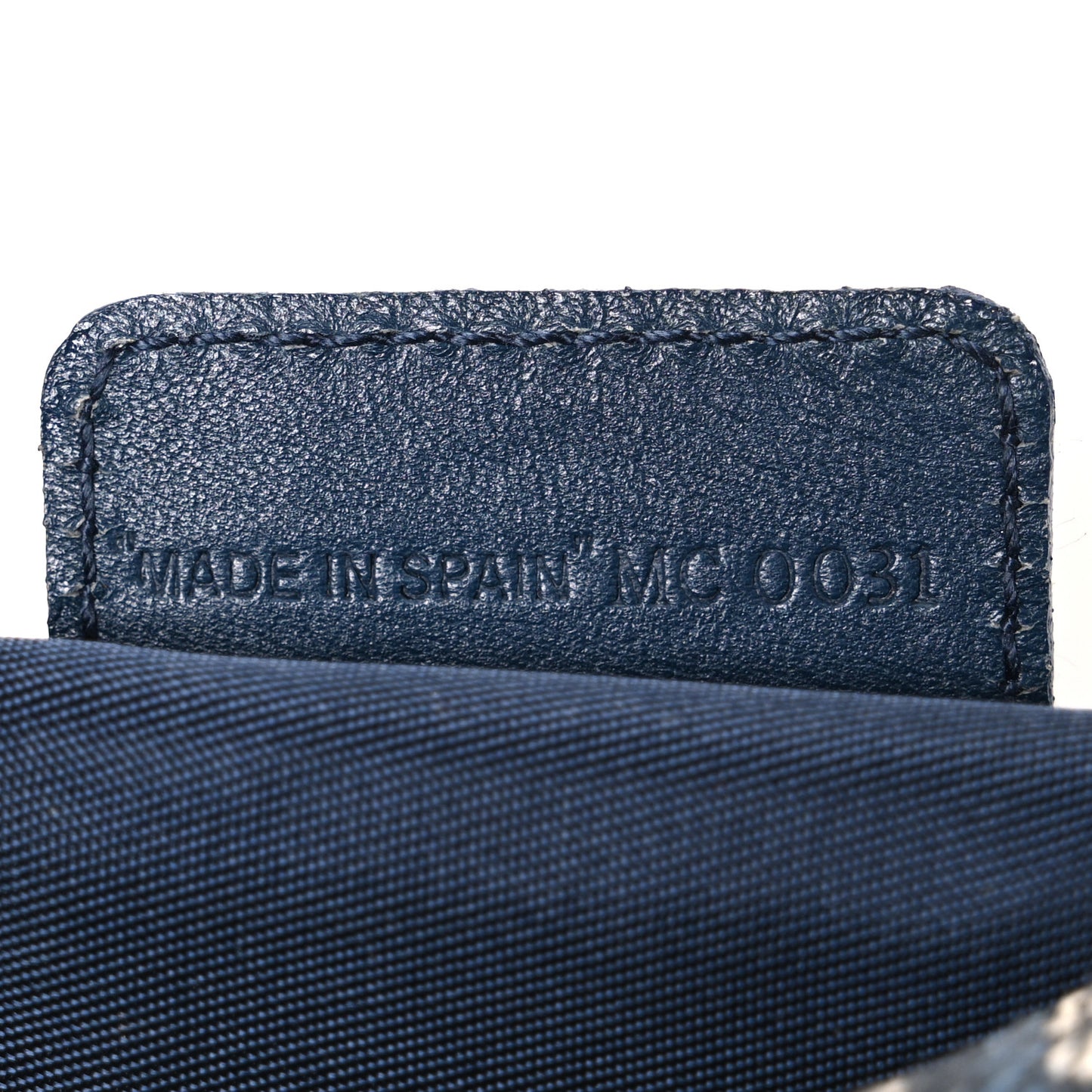 Monogram Mini Saddle Pochette Navy