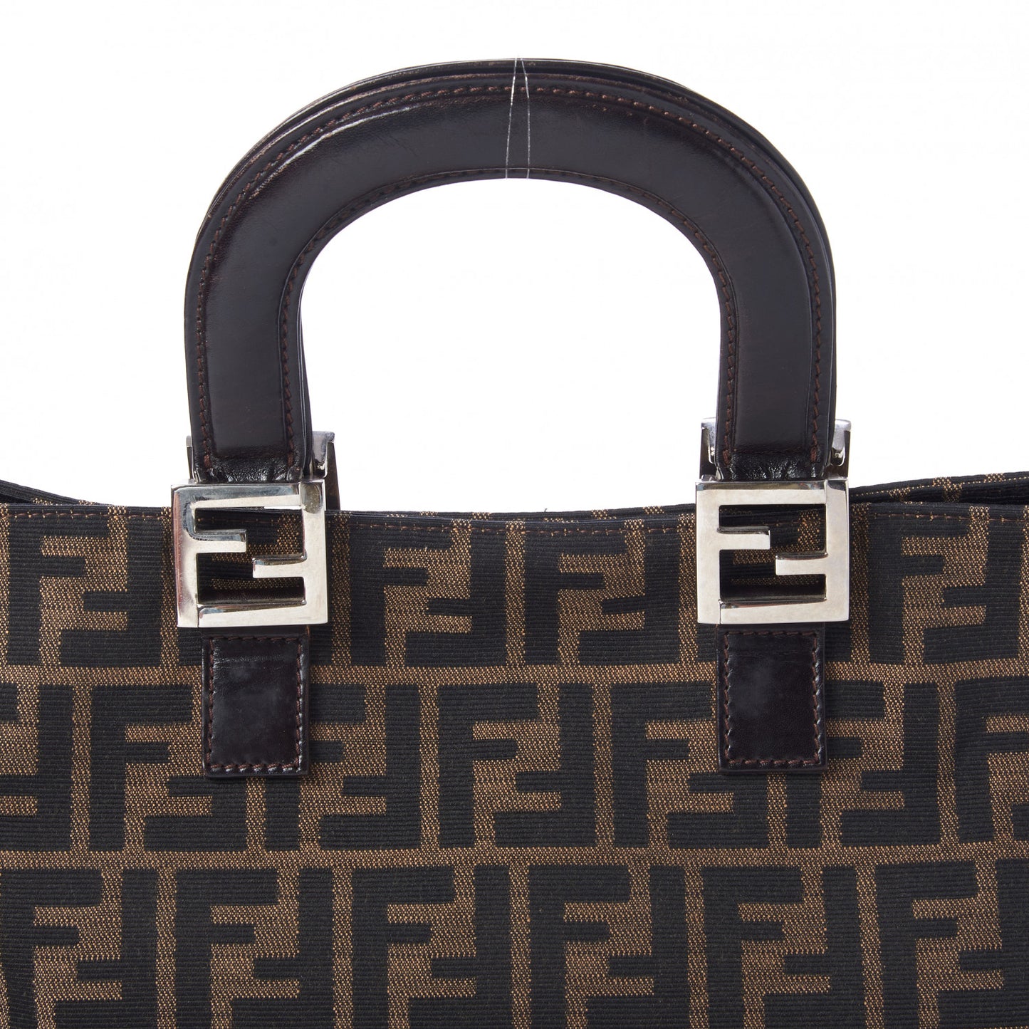 Zucca Holdall Tote Tobacco Black