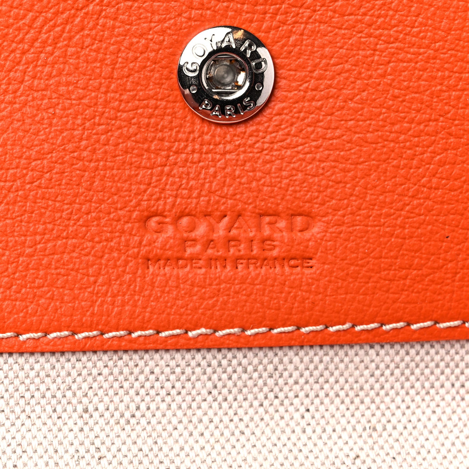 Goyard Goyardine Saint Louis GM Orange 7 of 10