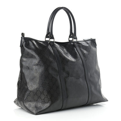 Gucci Imprime Monogram Medium Joy Tote Bag Black 3 of 17