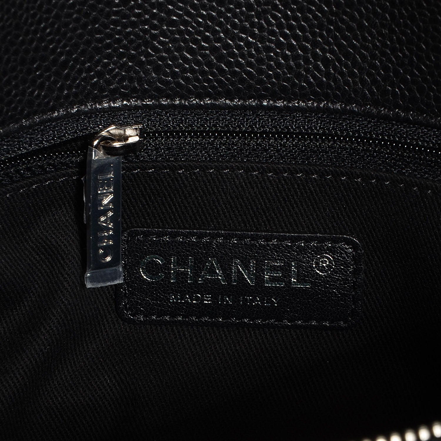Chanel Caviar CC Timeless Tote Black 7 of 8