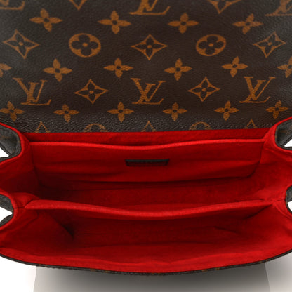 Louis Vuitton Monogram Braided Pochette Metis Coquelicot 5 of 11