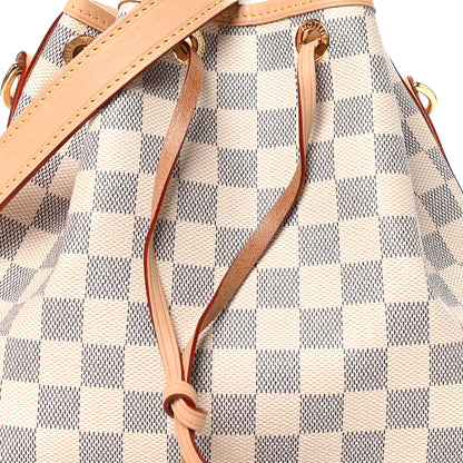Louis Vuitton Damier Azur Noe BB 7 of 10