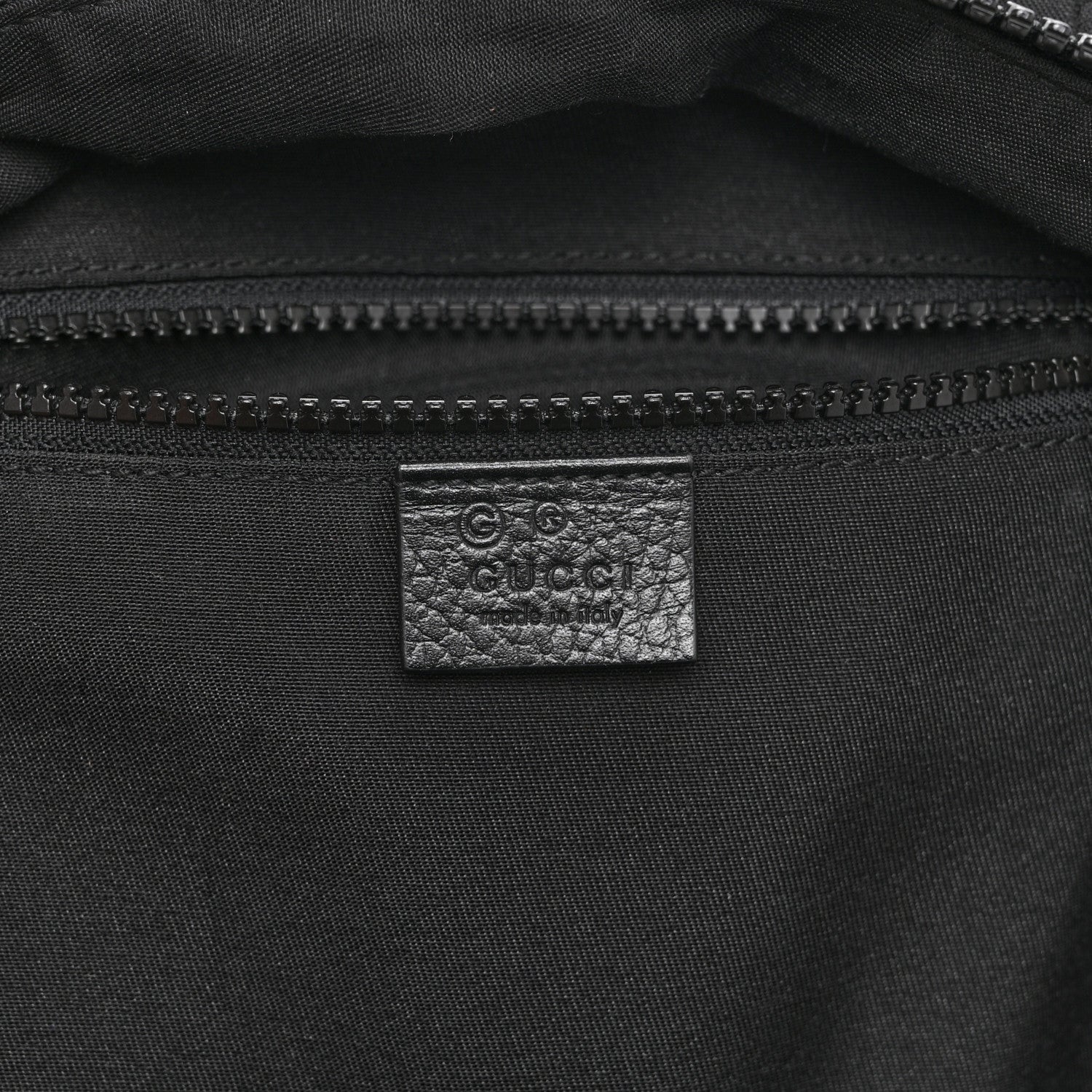 Gucci Nylon Monogram Slim Backpack Black 6 of 11