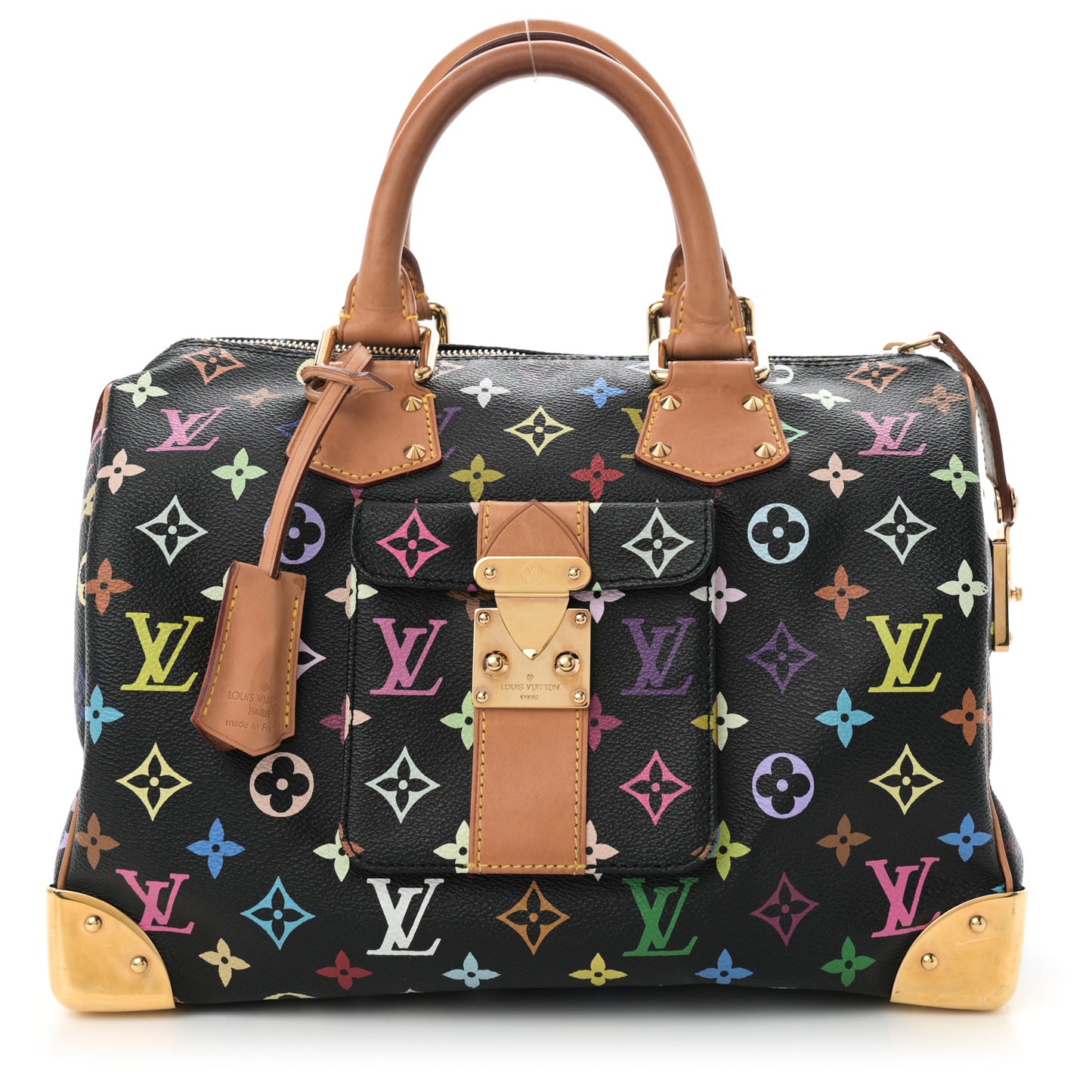 Monogram Multicolor Speedy 30 Black