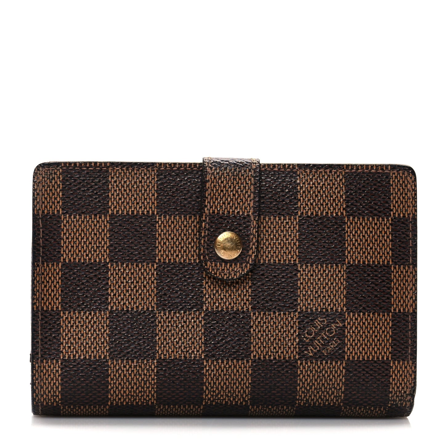 Damier Ebene French Purse Wallet