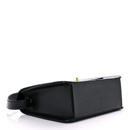 Chanel Caviar Stitched Shoulder Flap Bag Black 4 of 14