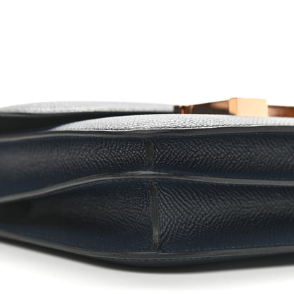 Hermes Epsom Constance 18 Bleu Indigo 9 of 10