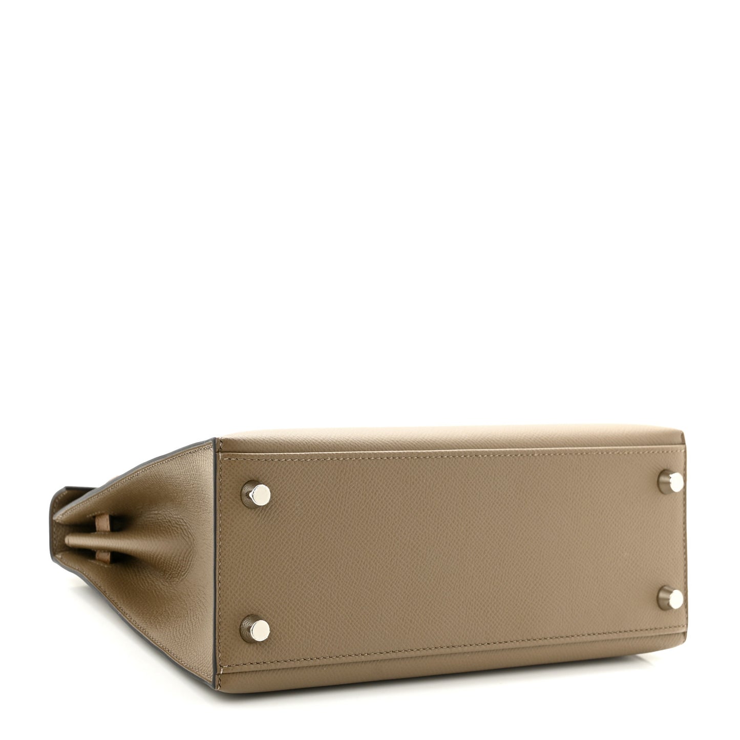 Epsom Verso Tri-Color Kelly Sellier 25 Etoupe Alezan Biscuit