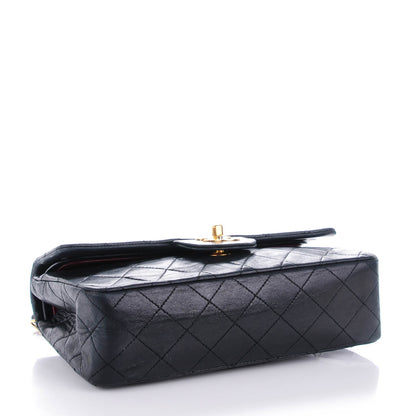 Chanel Lambskin Small Double Flap Navy 4 of 11
