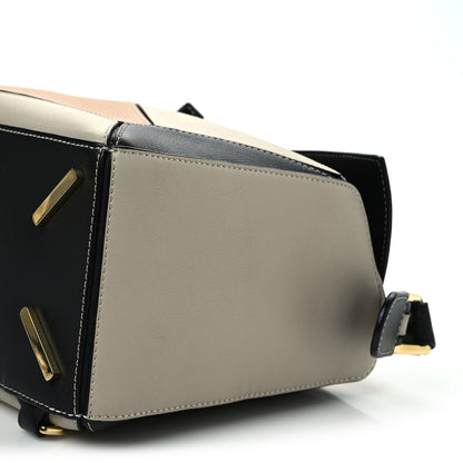 Loewe Grained Calfskin Medium Puzzle Bag Amber Light Oat 9 of 10