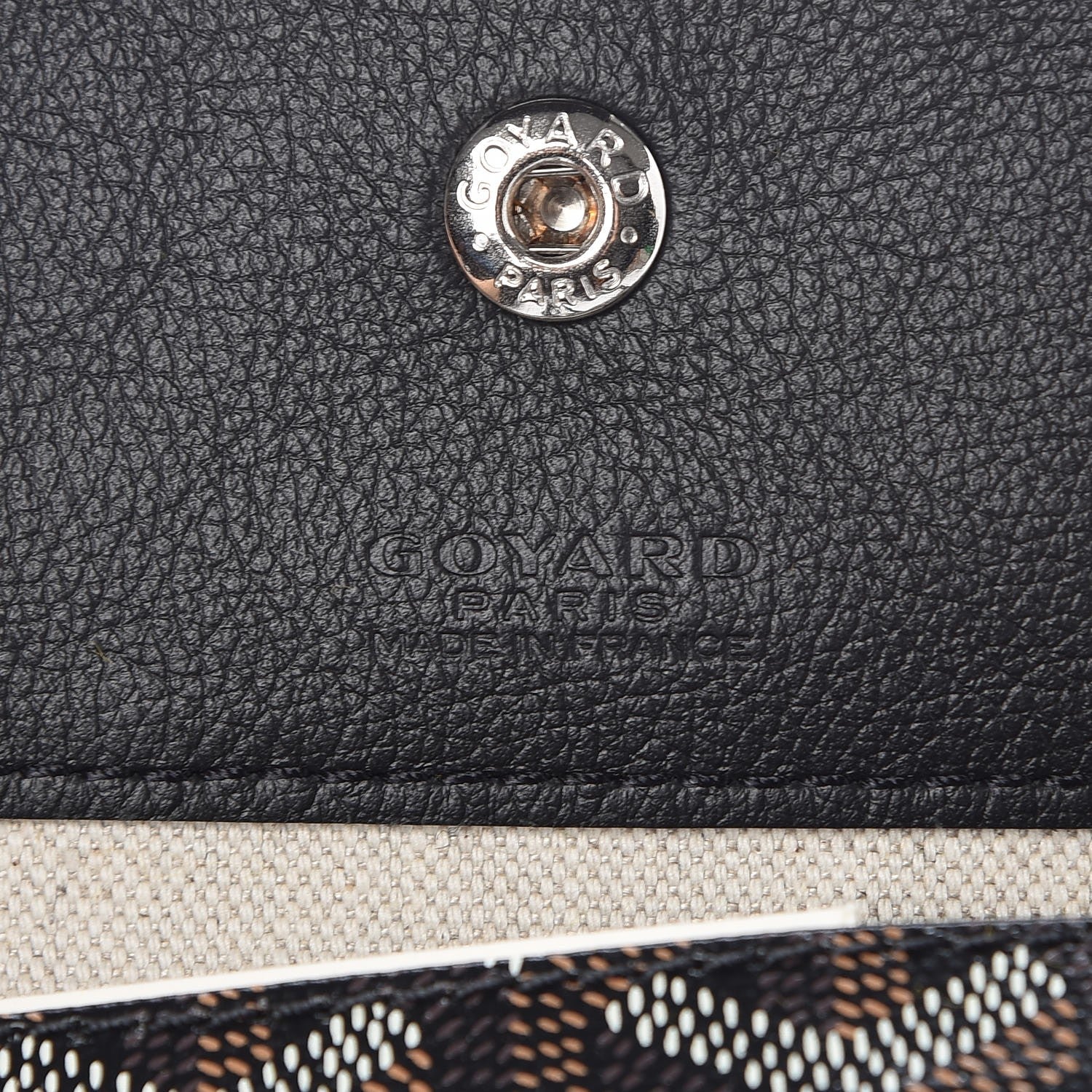 Goyard Goyardine Saint Louis PM Black 7 of 9