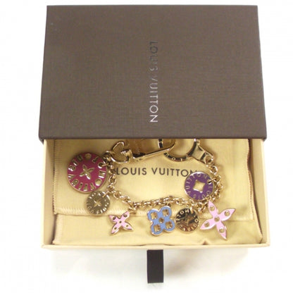 Louis Vuitton Monogram Multicolor Looping Chain Key Ring 2 of 10