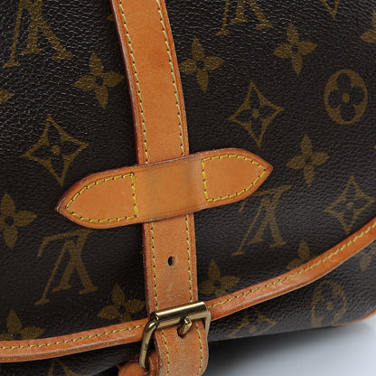 Louis Vuitton Monogram Saumur 30 9 of 9