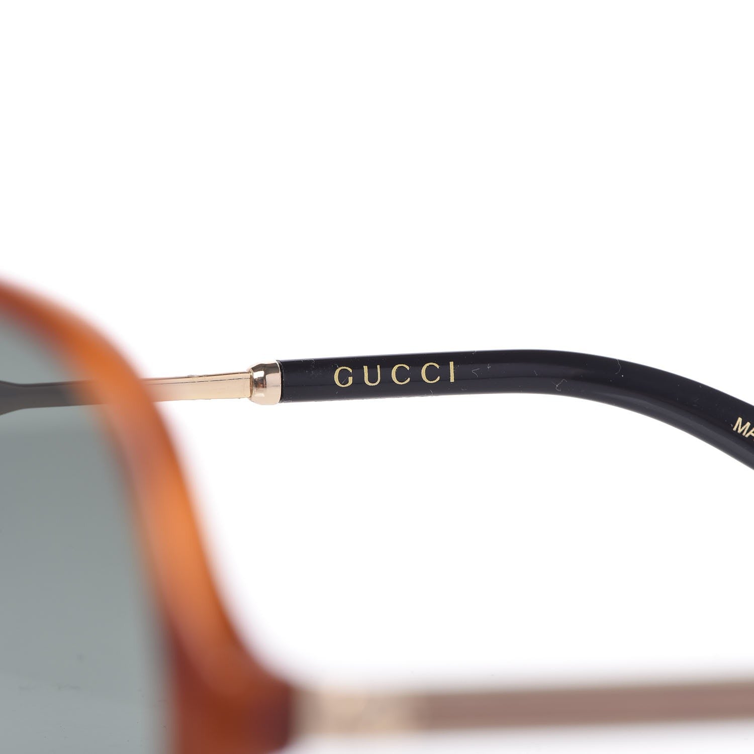 Gucci Shield Sunglasses GG0199S Tortoiseshell 6 of 8