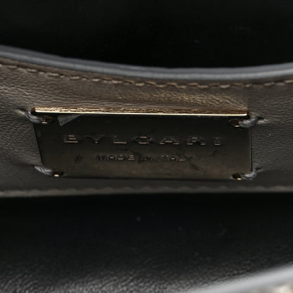 Bulgari Crystal Serpenti Forever Mini Crossbody Bag Gold Silver 7 of 11