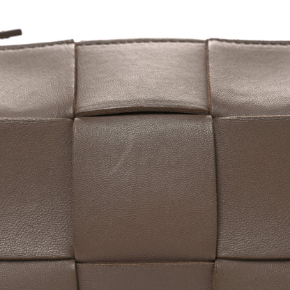 Bottega Veneta Lambskin Maxi Intrecciato Small Brick Cassette Bag Light Brown 8 of 10
