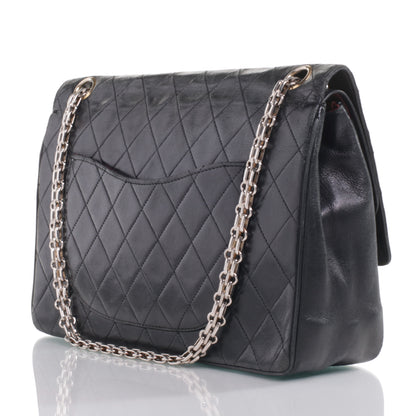 Chanel Lambskin Mademoiselle Chain Double Flap Black 4 of 9