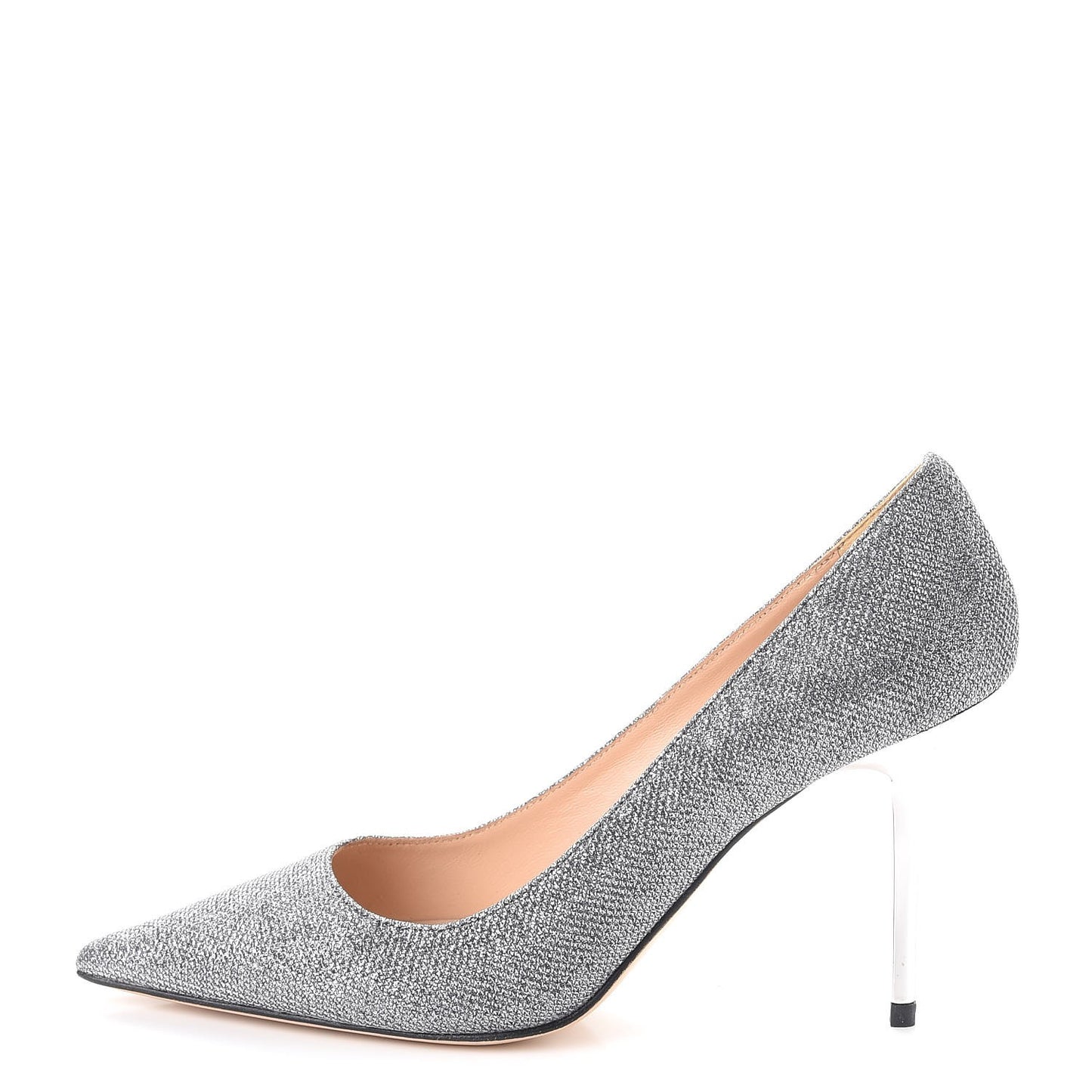 Glitter Lame Abel Pumps 39 Anthracite