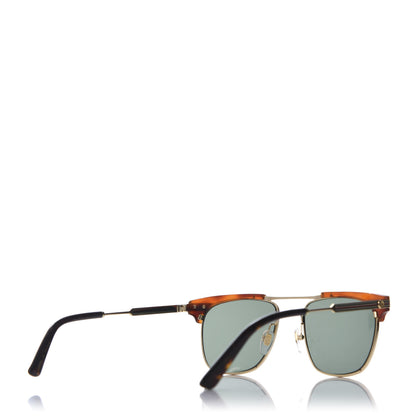 Gucci Acetate Square Frame Web Sunglasses GG0287S Light Tortoise 4 of 8