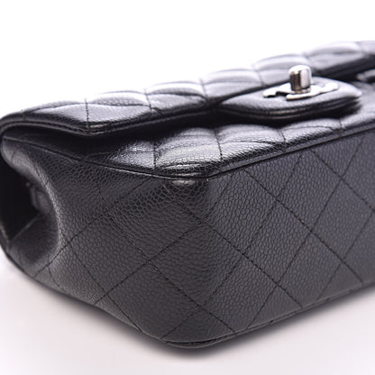 Chanel Caviar Quilted Mini Rectangular Flap Black 9 of 12