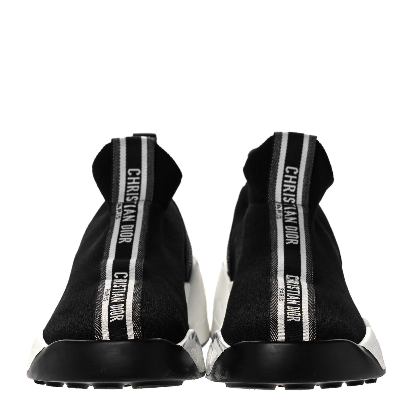 Technical Knit F. Two Point Zero High Top Sneakers 36.5 Black