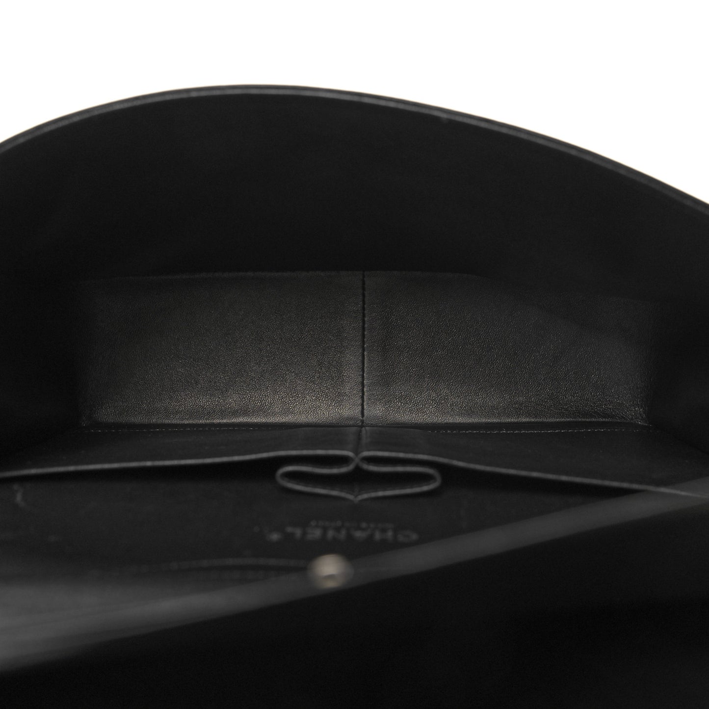 Lambskin Quilted Jumbo Double Flap So Black