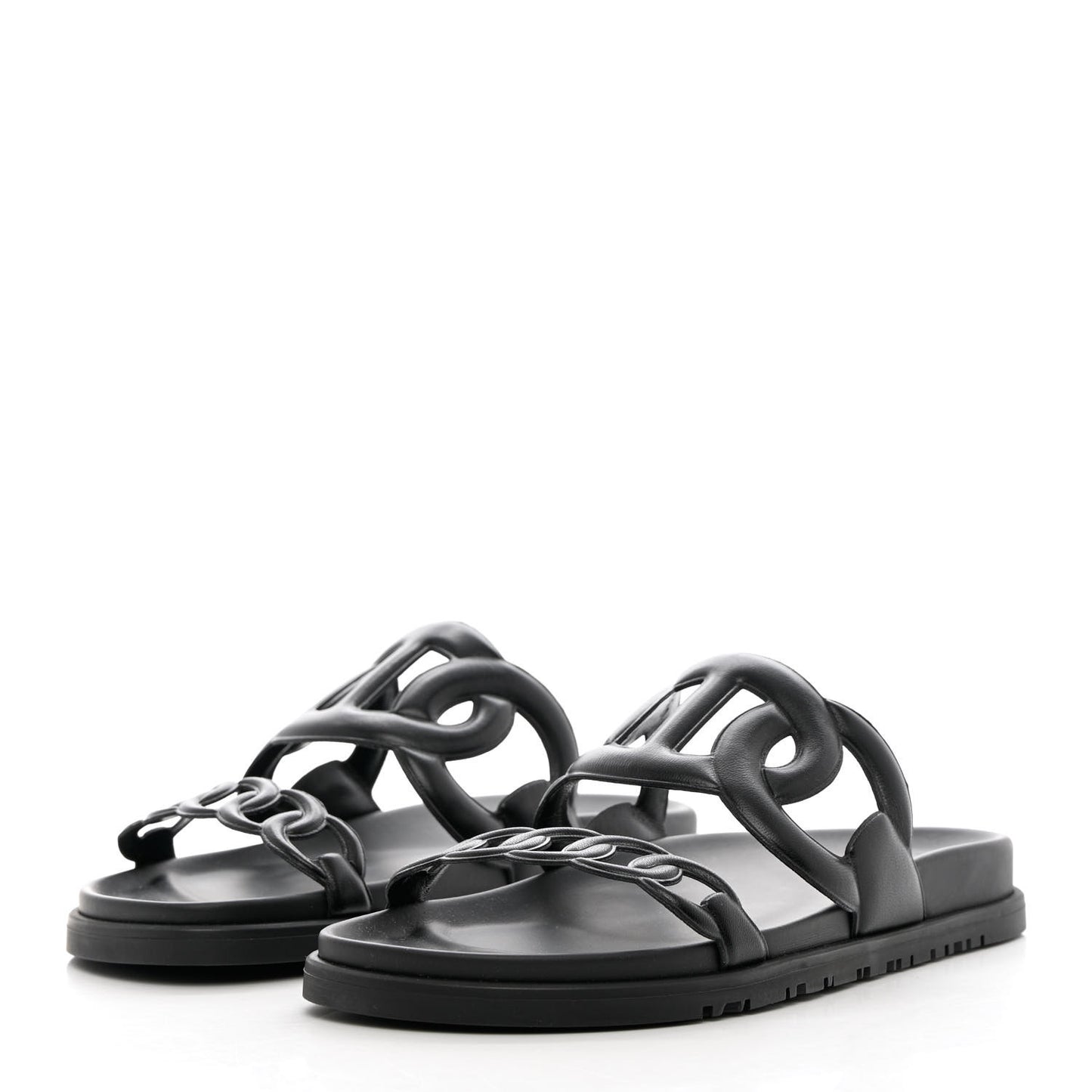 Nappa Womens Extra Sandals 38.5 Black