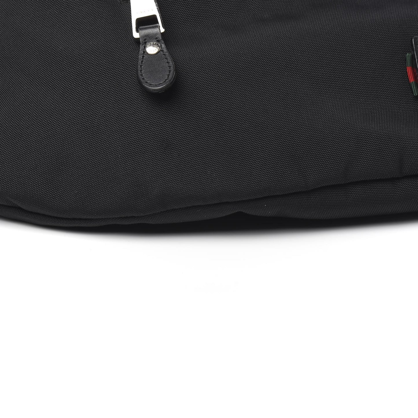 Nylon Web Belt Bag Black