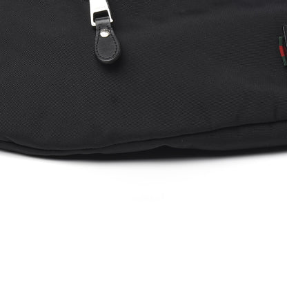 Gucci Nylon Web Belt Bag Black 8 of 10