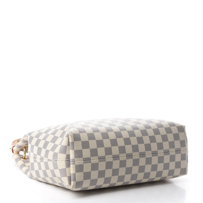 Louis Vuitton Damier Azur Graceful PM Rose Ballerine 4 of 11