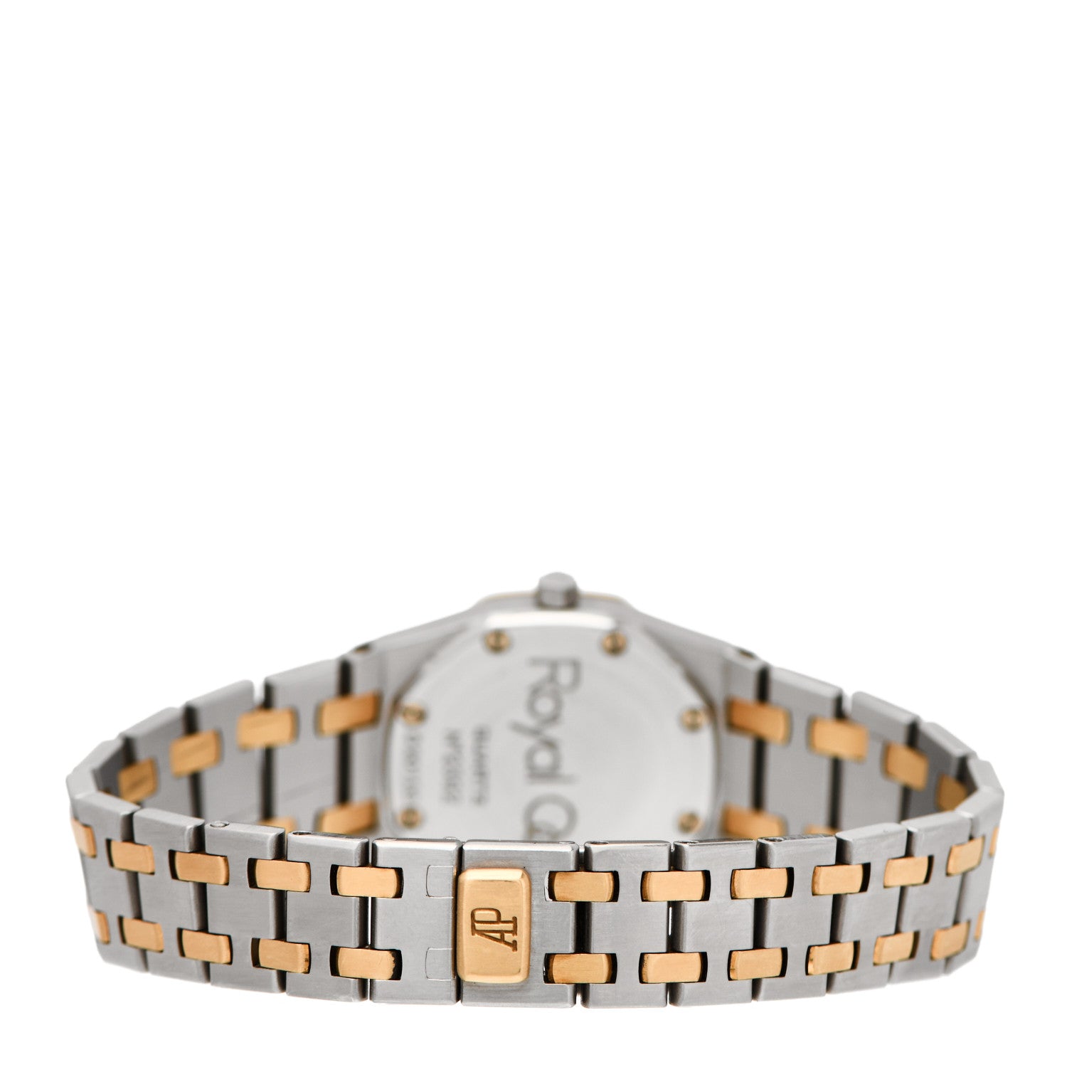Audemars Piguet Stainless Steel 18K Yellow Gold 25mm Royal Oak Quartz Watch Grey 66270SA.OO.0722SA.01 3 of 4