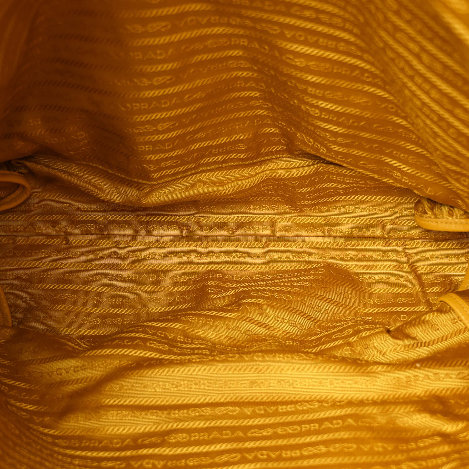 Prada Vitello Daino Shopping Tote Mimosa 5 of 12