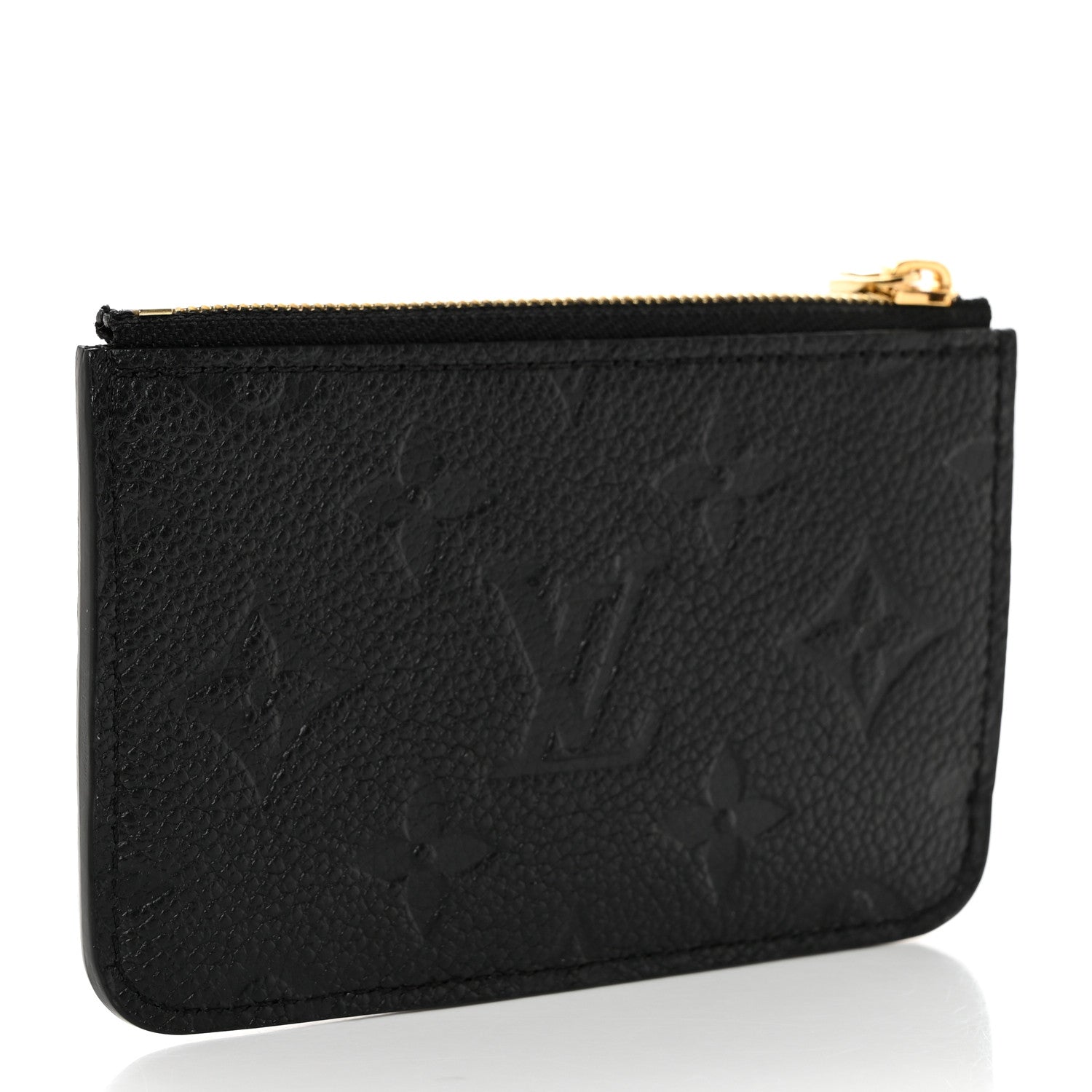 Louis Vuitton LOUIS VUITTON Empreinte Monogram Zipped Romy Card Holder Black 3 of 6