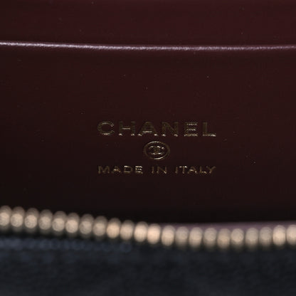 Chanel Caviar Quilted Small Vanity Case With Chain Black 7 of 12