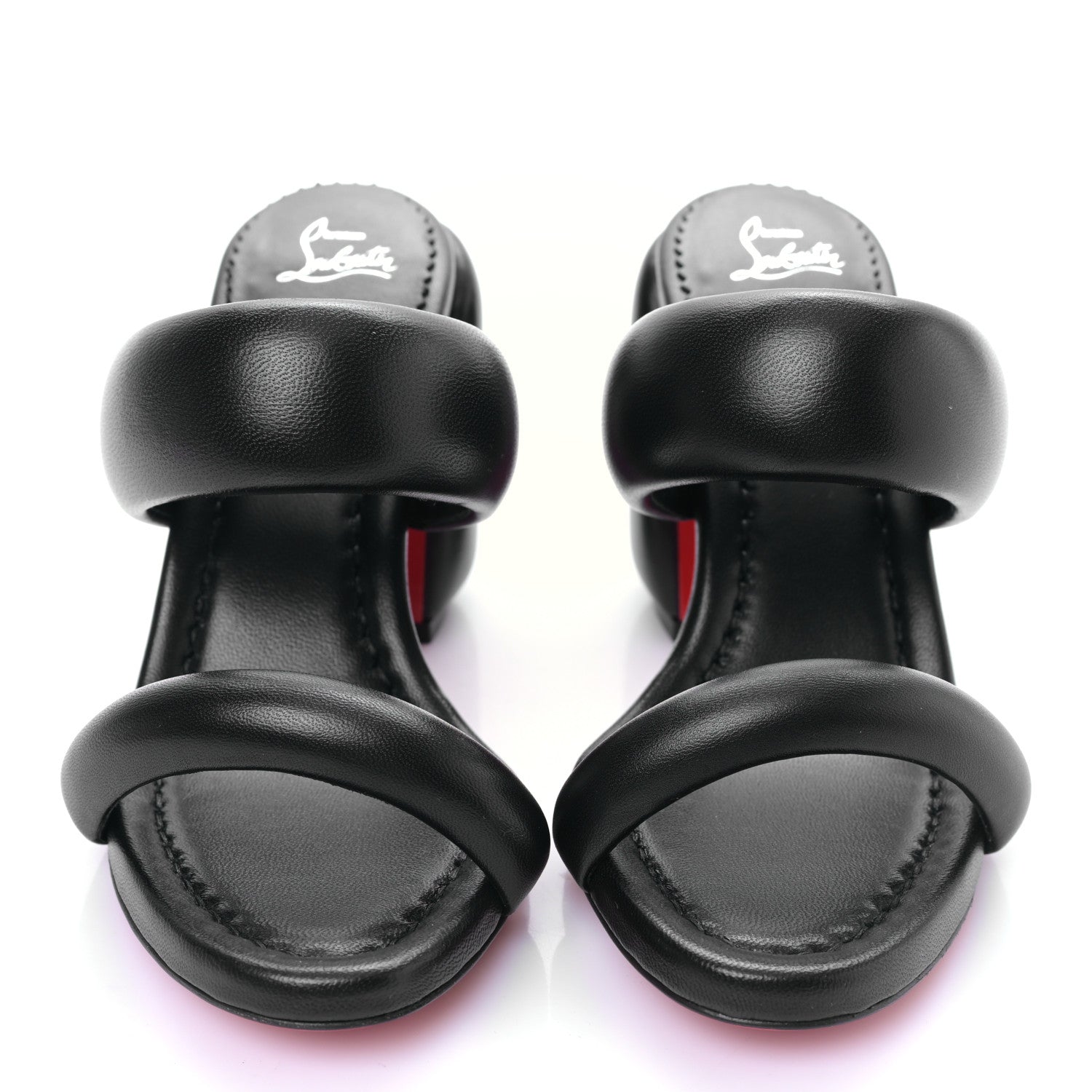 Christian Louboutin Nappa Inflama Sab 85 Sandals 36 Black 3 of 8