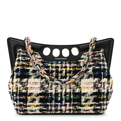 Alexander McQueen Tweed The Peak Small Chain Bag Multicolor 1 of 12