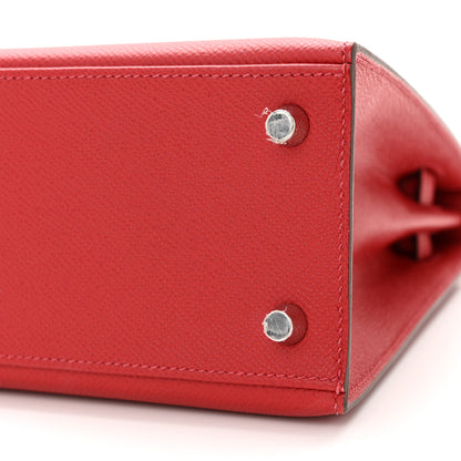 Hermes Epsom Kelly Sellier 25 Rouge Casaque 10 of 10