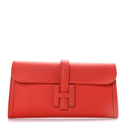 Hermes Swift Jige Elan 29 Clutch Capucine 1 of 7