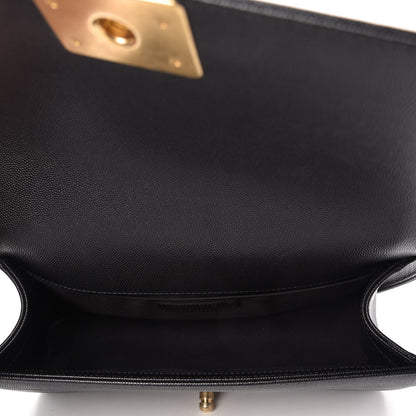 Chanel Caviar Quilted Medium Boy Flap Black 5 of 11