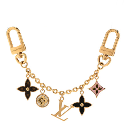 Louis Vuitton Monogram Spring Street Bag Charm Key Holder Gold 1 of 5
