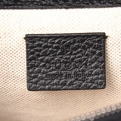 Gucci Pebbled Calfskin Small Dionysus Shoulder Bag Black 10 of 12
