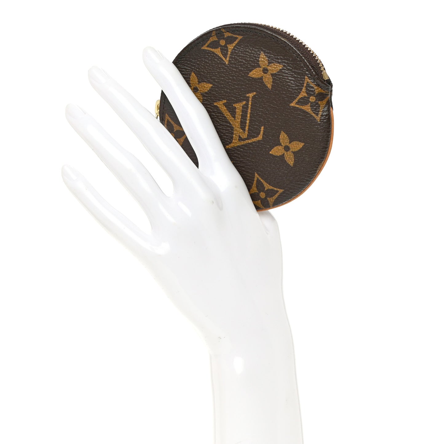 Monogram Round Coin Purse