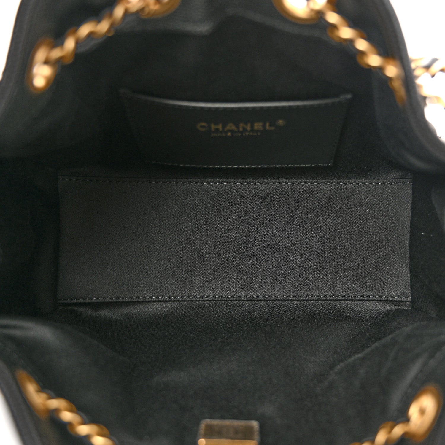 Chanel Caviar Quilted Mini Chanel 25 Handbag Black 5 of 15