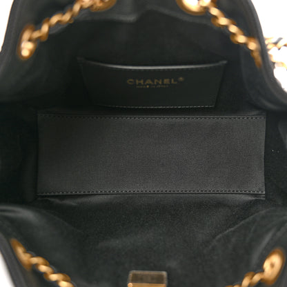 Chanel Caviar Quilted Mini Chanel 25 Handbag Black 5 of 15