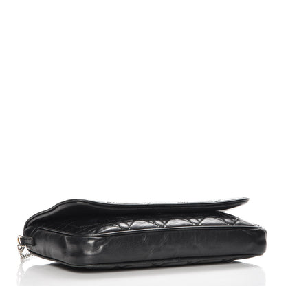 Christian Dior Lambskin Cannage Lady Dior Pochette Black 4 of 7