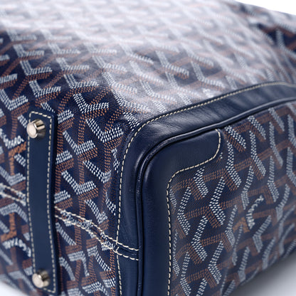 Goyard Goyardine Voltaire III Tote Navy 11 of 11