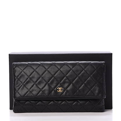 Chanel Caviar Quilted CC Beauty Clutch Black 7 of 7