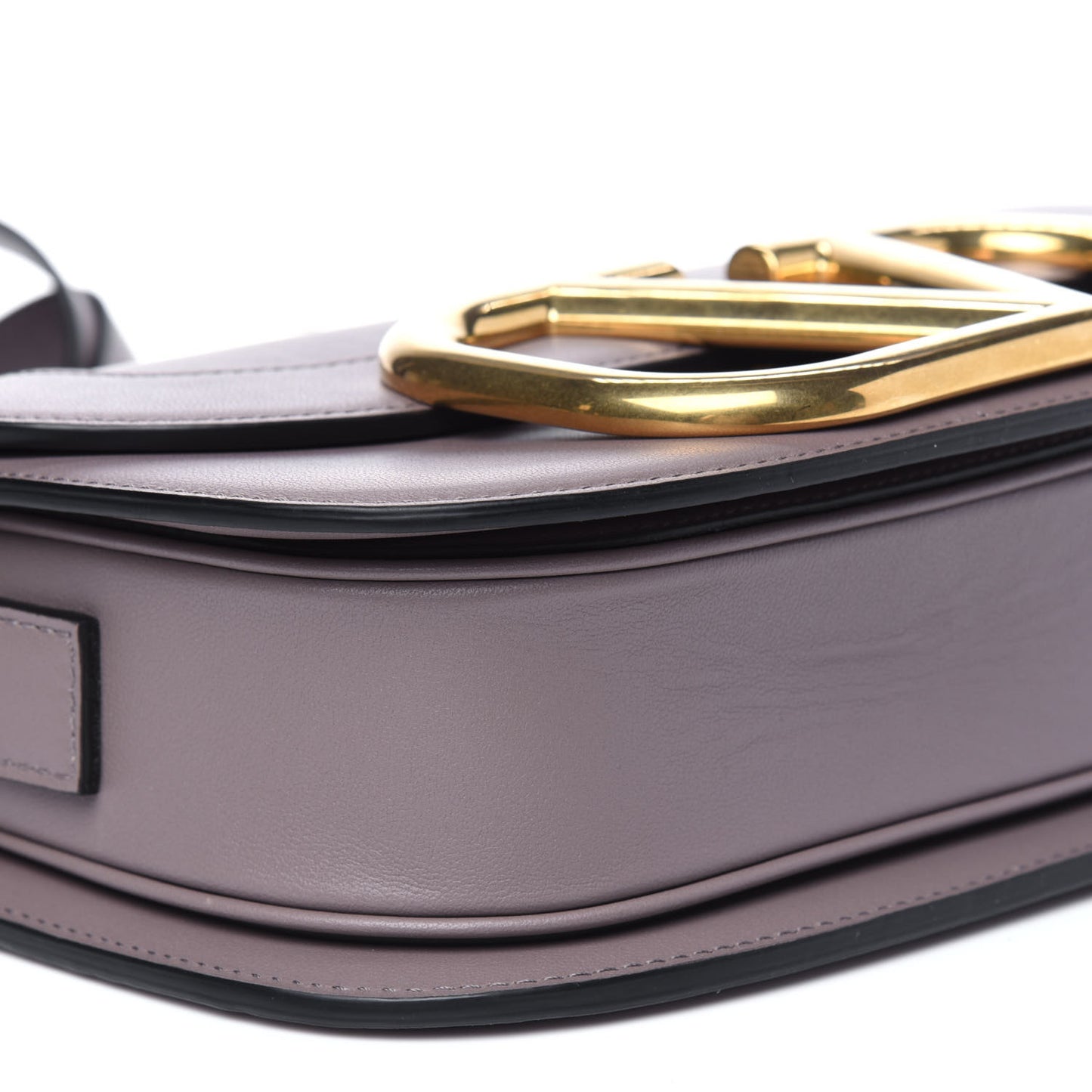 Calfskin Supervee Shoulder Bag Clay